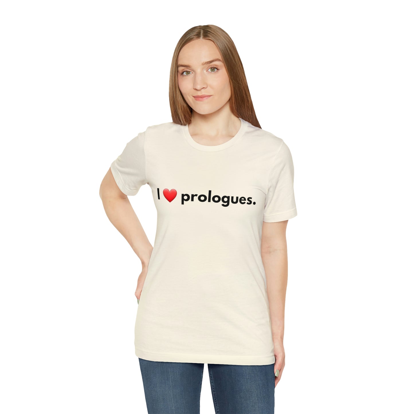 I heart Prologues Unisex Jersey Short Sleeve Tee