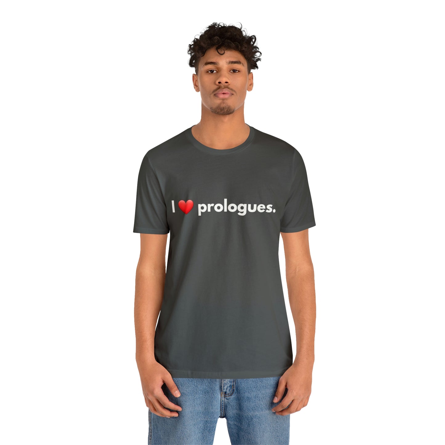 I heart Prologues Unisex Jersey Short Sleeve Tee