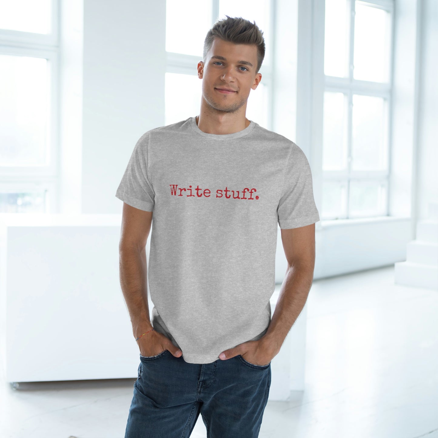 Write Stuff Unisex Deluxe T-shirt