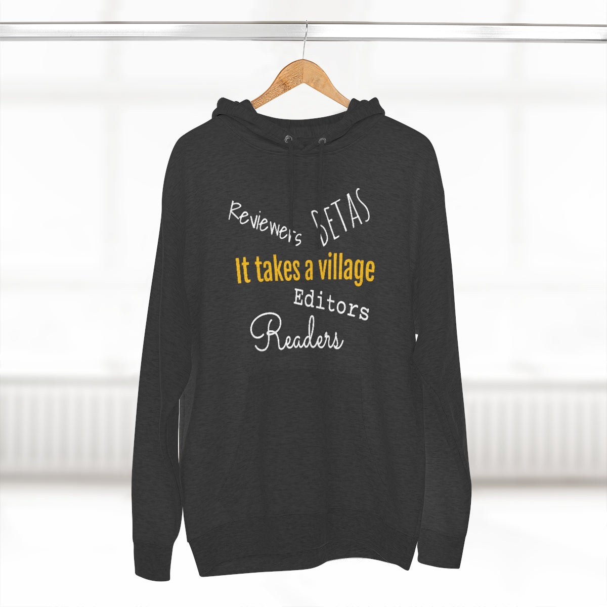 It Takes a Village Unisex Premium Pullover Hoodie