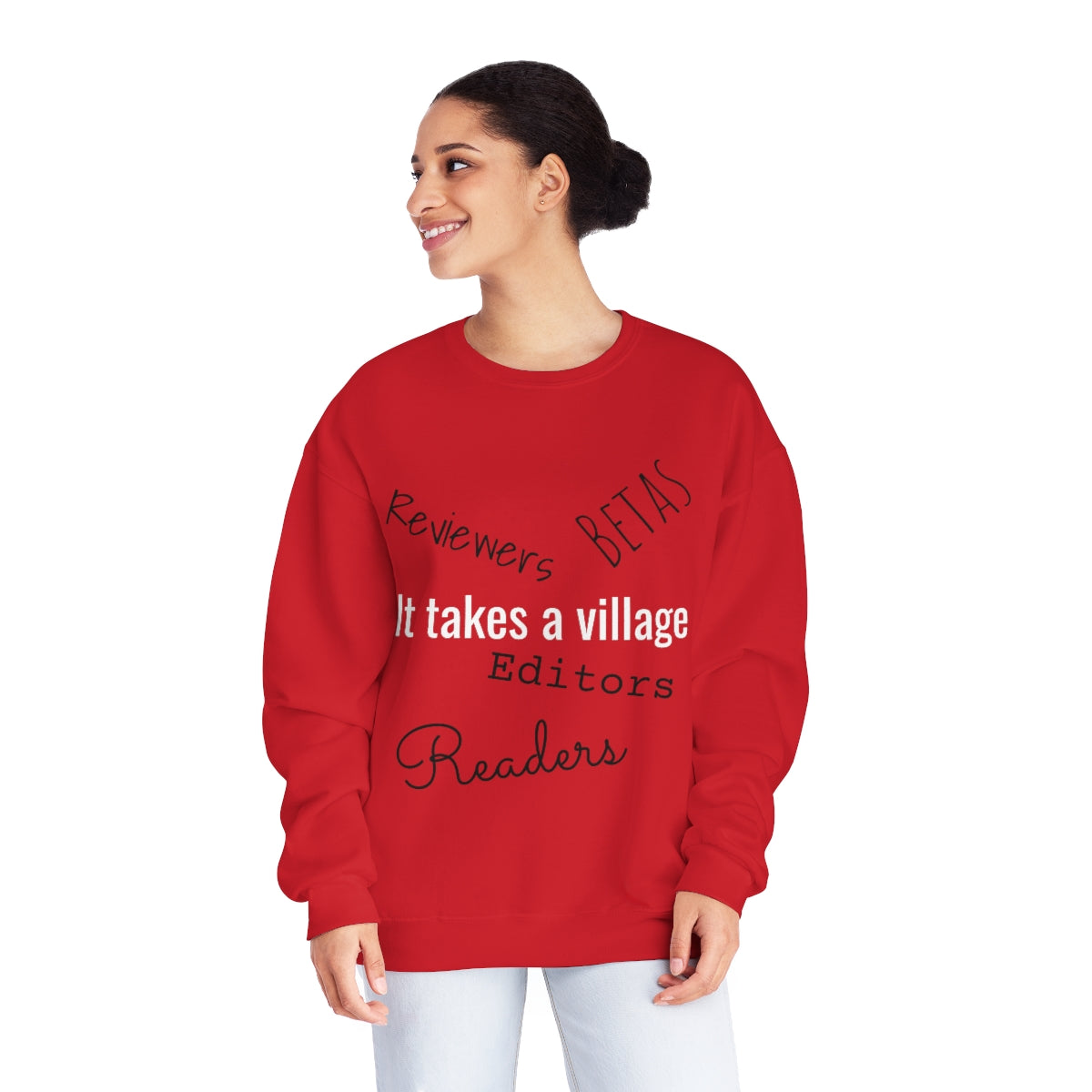 It Takes a Village Unisex Crewneck Sweatshirt