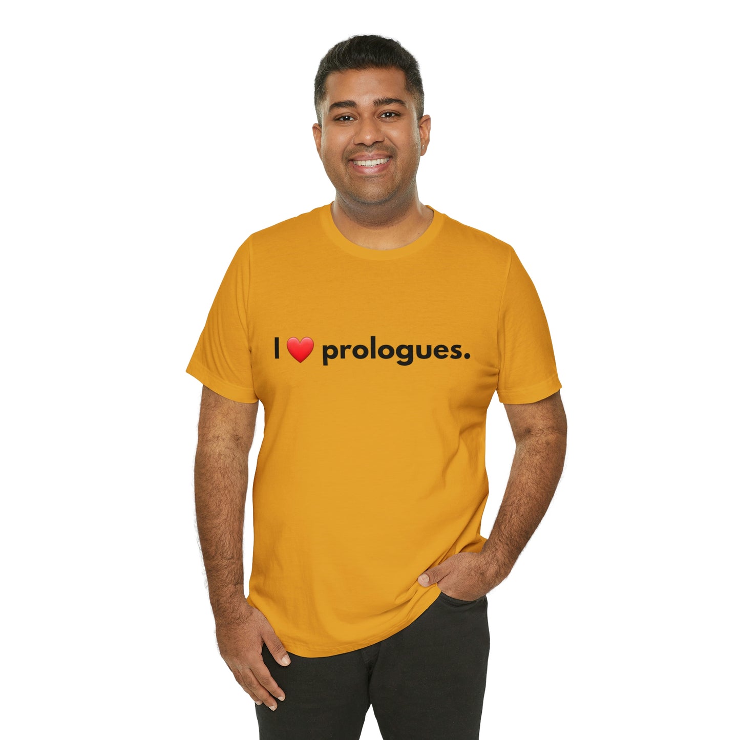 I heart Prologues Unisex Jersey Short Sleeve Tee