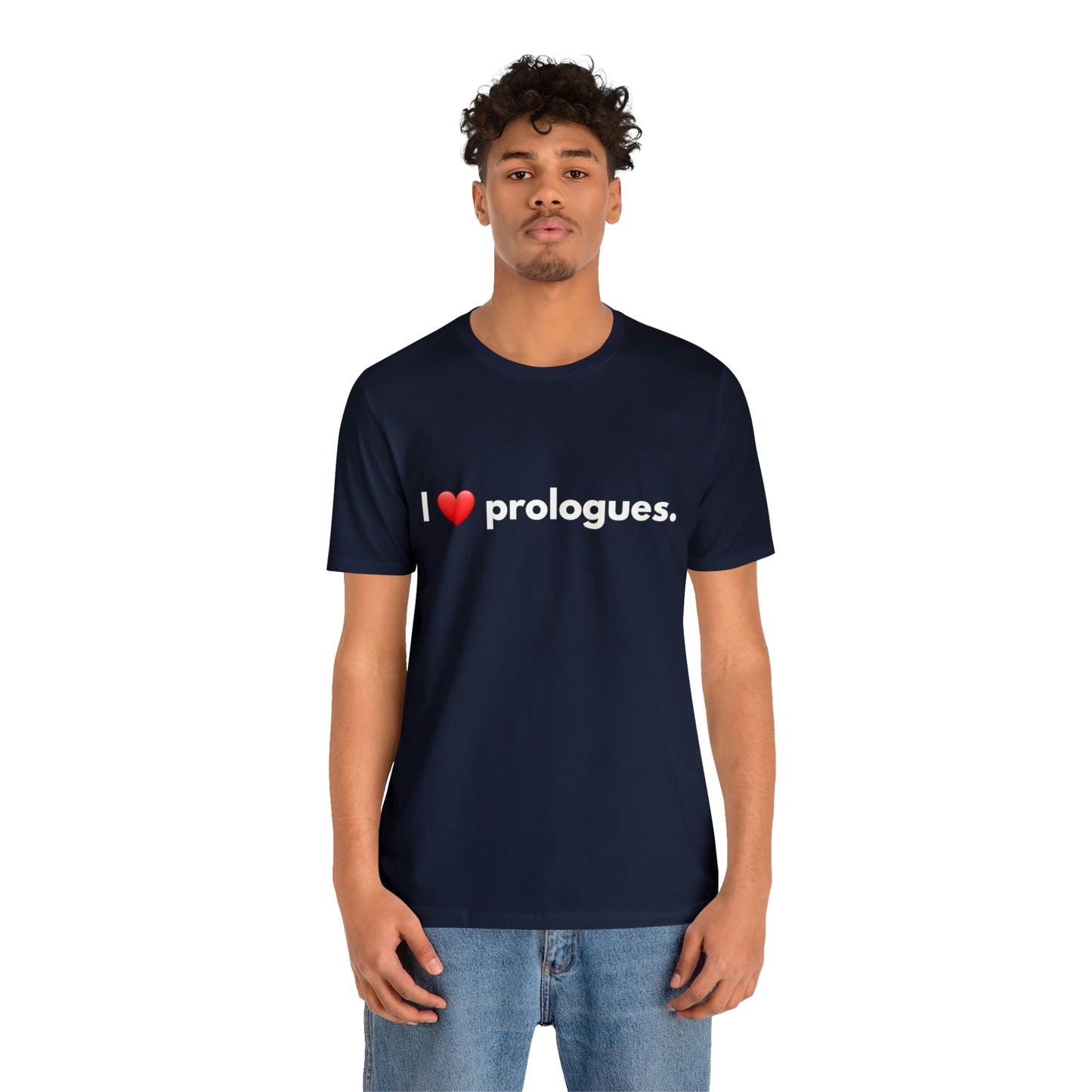 I heart Prologues Unisex Jersey Short Sleeve Tee