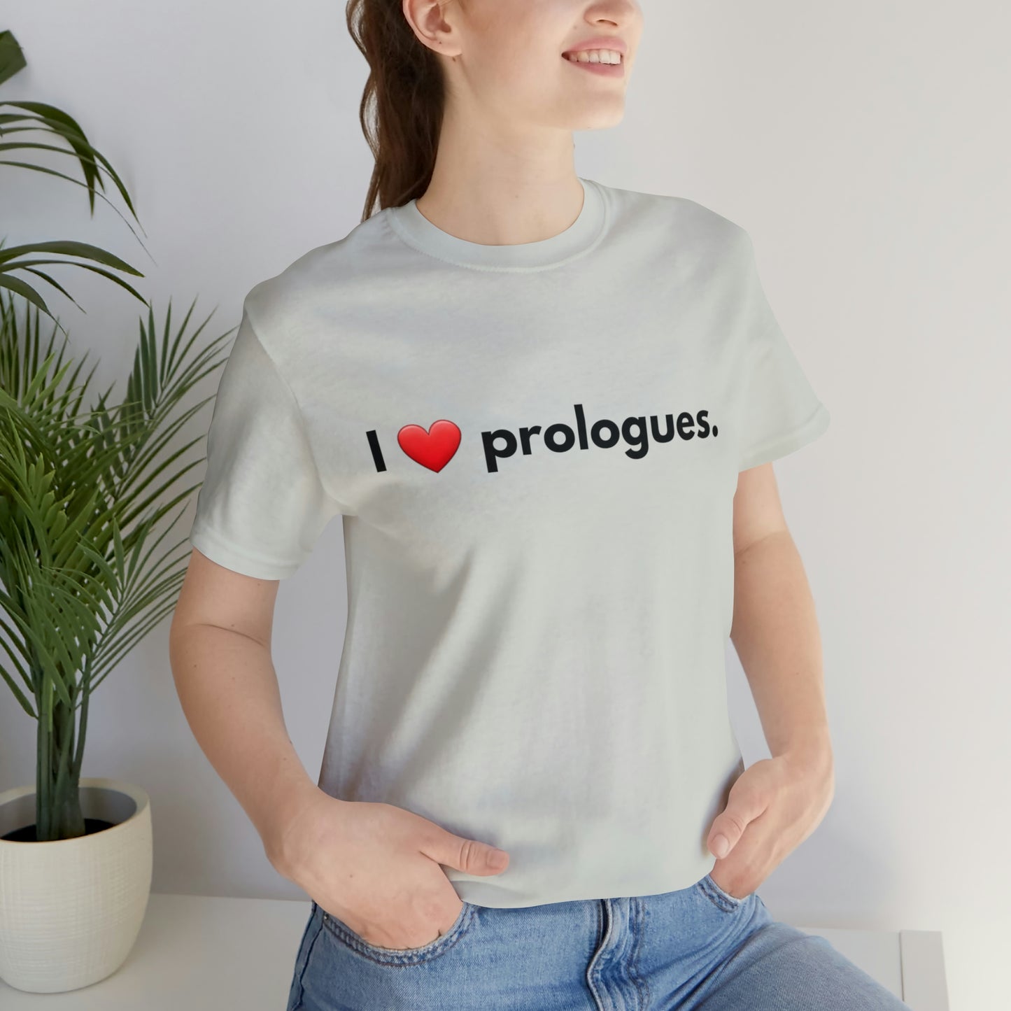 I heart Prologues Unisex Jersey Short Sleeve Tee