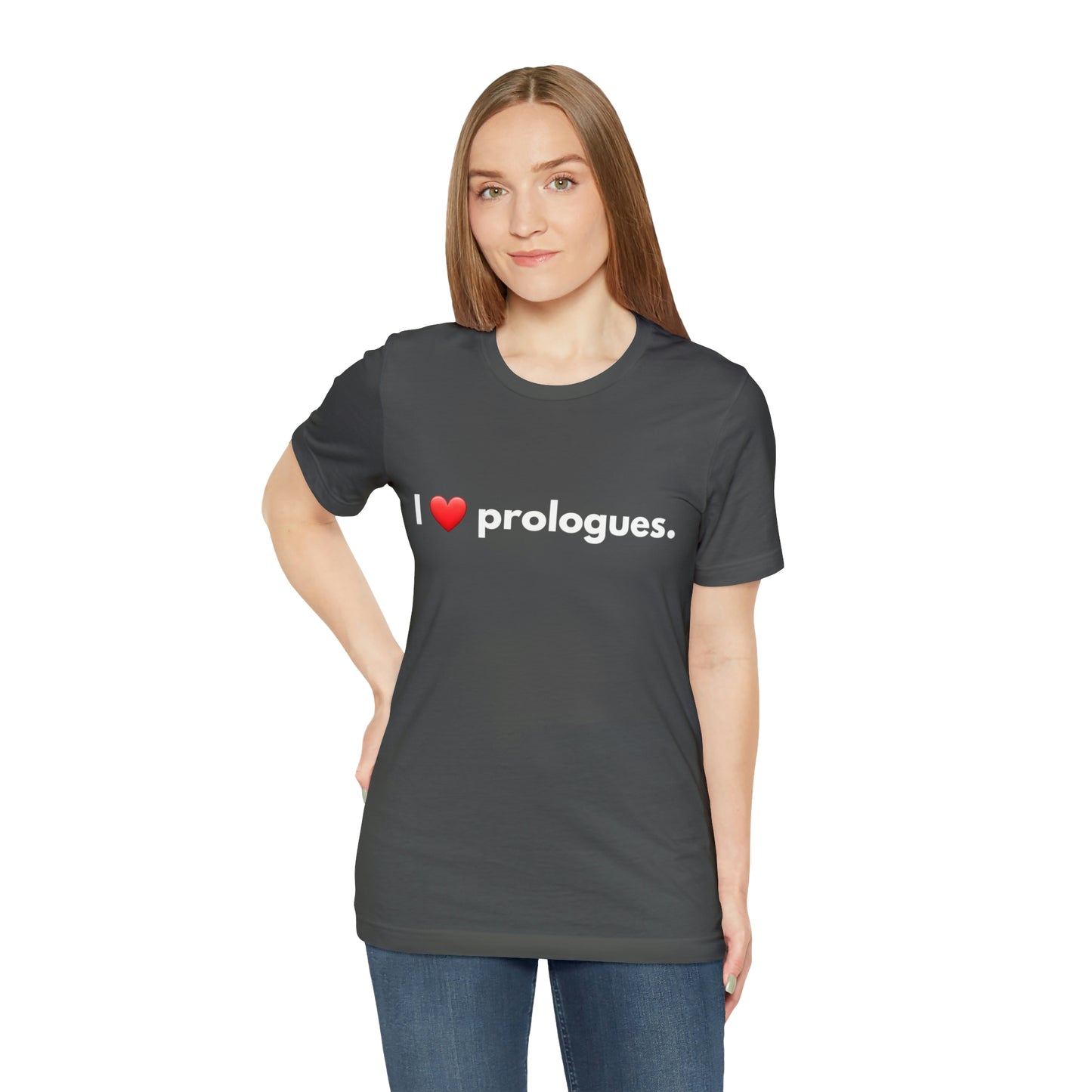 I heart Prologues Unisex Jersey Short Sleeve Tee