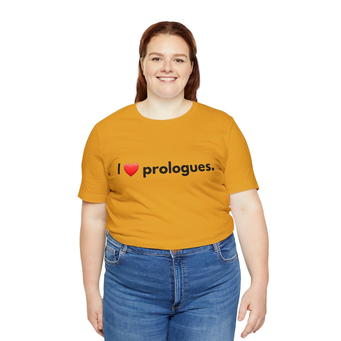 I heart Prologues Unisex Jersey Short Sleeve Tee