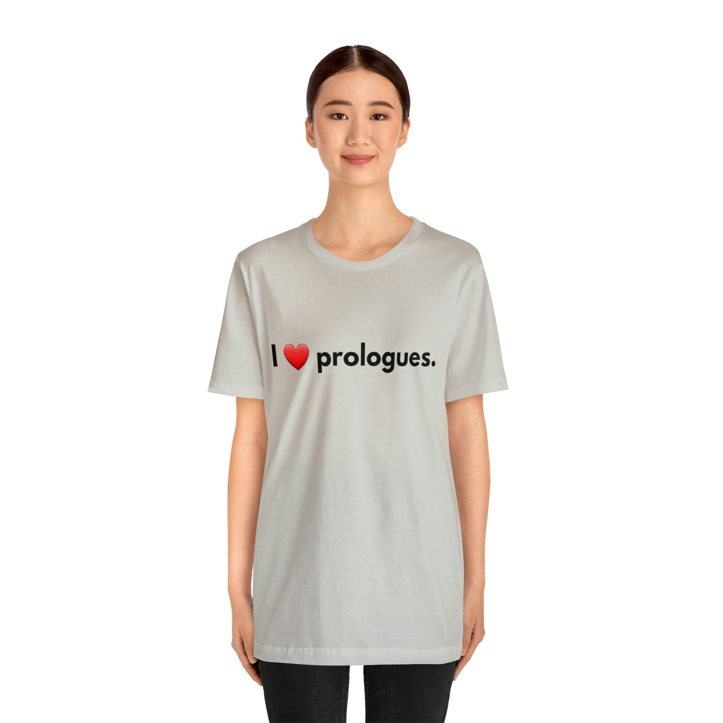 I heart Prologues Unisex Jersey Short Sleeve Tee