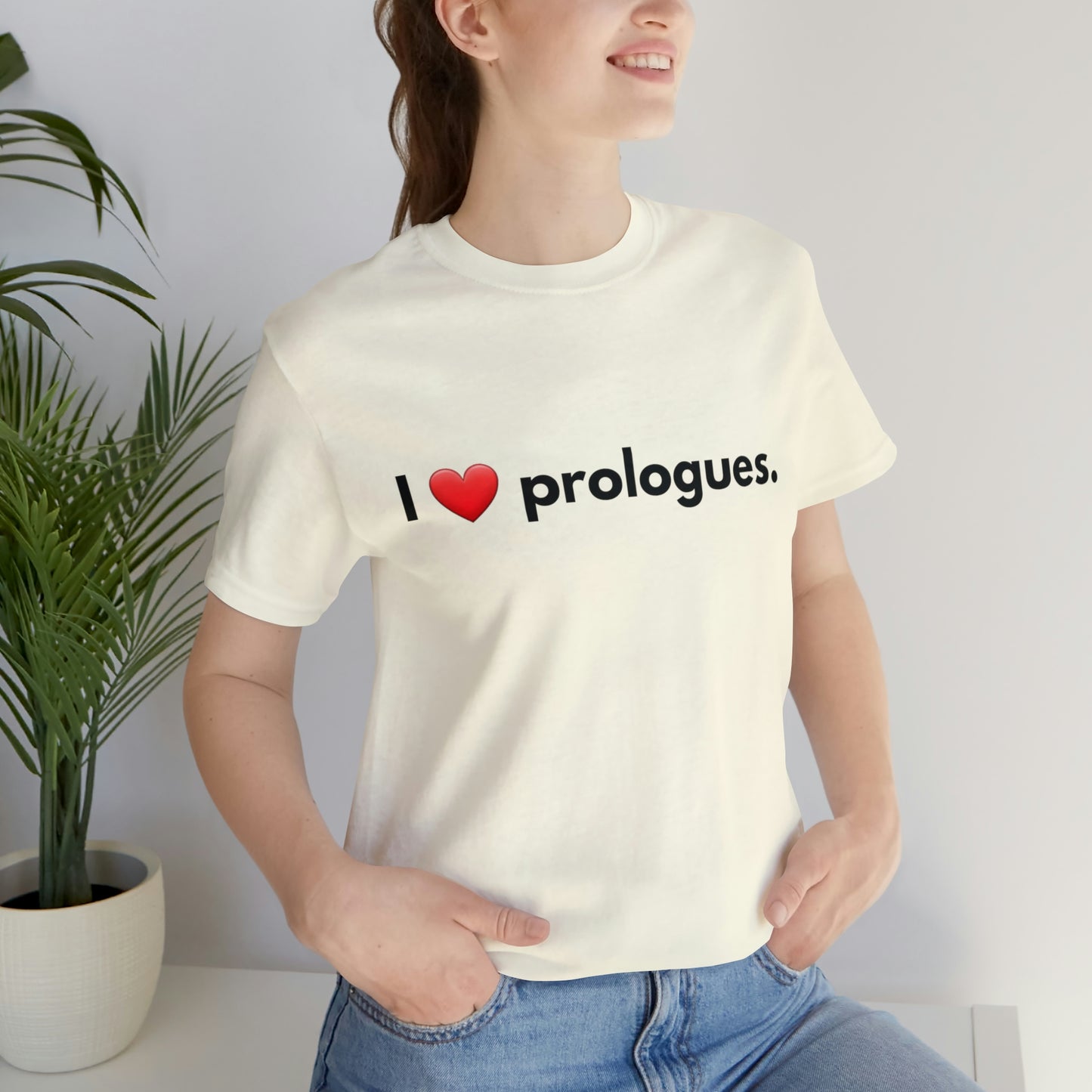 I heart Prologues Unisex Jersey Short Sleeve Tee